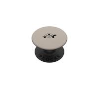 Mountain Turtle Nature Adventure Line Art PopSockets Adhesive PopGrip