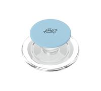 Mountain Turtle Nature Adventure Line Art PopSockets PopGrip for MagSafe