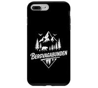 Mountain Vagabonds Hiking Mountaineering Motif Outdoor Gift Case for iPhone 7 Plus/8 Plus