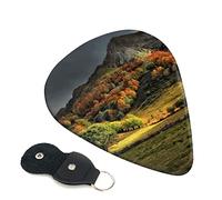 Mountain vegetation Printed Guitar pick Guitar Plectrums for Acoustic Guitar Electric Guitar Bass Guitar - Guitar Accessories - 6 Pack 0.46mm