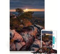 Mountain Vibes Jigsaw Puzzles for Adults 1000 Pieces Logic Sense Toy Relaxing Fun Smooth Edge (50x75cm)