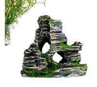 Mountain View Stone Aquarium Decorations, Rocks, Caves, Rockery, Landscape Tree, Shrimp Game Ornament | For Betta Guppy Little , Use In The Envi