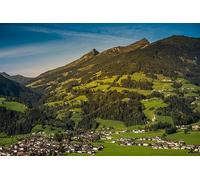 Mountain Villages-1000-Piece Puzzle Game: Educational, Recyclable Materials, and High-Definition Printing Puzzle 14 years+