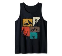 Mountain Vintage Collage Hiker Tank Top