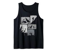 Mountain Vintage Collage Hiker Tank Top