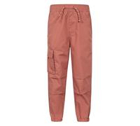Mountain Warehouse Active Kids Trousers - Lightweight, Fast Drying All Season Pants, Shrink & Fade Resistant Casual Bottoms - for Spring Summer, Travelling, Camping Rust Teen Size 13 Years