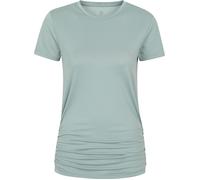 Mountain Warehouse Active Womens Ruched Longline T-Shirt - Lightweight, Quick Drying, Moisture Wicking, Ladies Tee Shirt - Spring, Summer, Outdoors, Travelling Khaki Women's Size 10
