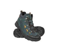 Mountain Warehouse Adventurer Mens Waterproof Hiking Boots - Blue - Blue - Size: 13