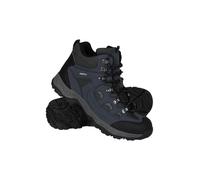 Mountain Warehouse Adventurer Mens Waterproof Boots - IsoDry Shoes with Synthetic Upper, Mesh Lining, Deep Lugs & EVA Cushioning - Spring Summer, Hiking & Outdoors Navy Adult Shoe
