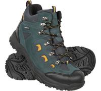 Mountain Warehouse Adventurer Mens Waterproof Hiking Boots - Blue - Blue - Size: 13