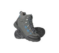 Mountain Warehouse Adventurer Mens Waterproof Hiking Boots - IsoDry Shoes - Hiking, Outdoors Dark Grey Adult Shoe Size 8.5