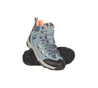 Mountain Warehouse Adventurer Womens Boots - Waterproof Rain Boots, Synthetic & Textile Walking Shoes - For Spring Summer, Hiking & Trekking Blue Adult Shoe Size 7.5
