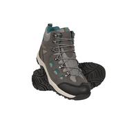 Mountain Warehouse Adventurer Womens Boots - Waterproof Rain Boots, Synthetic & Textile Walking Shoes - For Spring Summer, Hiking & Trekking Dark Grey Adult Shoe Size 4
