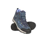 Mountain Warehouse Adventurer Womens Boots - Waterproof Rain Boots, Synthetic & Textile Walking Shoes - For Spring Summer, Hiking & Trekking Navy Adult Shoe Size 8