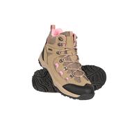 Mountain Warehouse Adventurer Womens Boots - Waterproof Rain Boots, Synthetic & Textile Walking Shoes - For Spring Summer, Hiking & Trekking Beige Adult Shoe Size 6