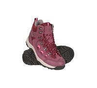 Mountain Warehouse Adventurer Womens Boots - Waterproof Rain Boots, Synthetic & Textile Walking Shoes - For Spring Summer, Hiking & Trekking Burgundy Adult Shoe Size 7