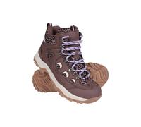 Mountain Warehouse Adventurer Womens Boots - Waterproof Rain Boots, Synthetic & Textile Walking Shoes - For Spring Summer, Hiking & Trekking Light Brown Adult Shoe Size 7