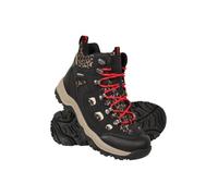 Mountain Warehouse Adventurer Womens Waterproof Boots Jet Black (Printed) 6