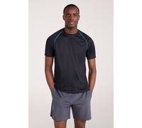 Mountain Warehouse Aero IsoCool Mens T-Shirt - Black - Black - Size: XXS