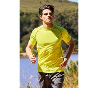 Mountain Warehouse Aero IsoCool Mens T-Shirt - Yellow - Yellow - Size: 3XL