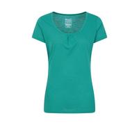 Mountain Warehouse 'agra' Isocool Short Sleeve Soft Casual Lightweight Breathable T-Shirt In Teal Teal 4
