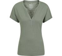 Mountain Warehouse Womens Skye Slub Tee Ladies UV Protection Lightweight T-Shirt