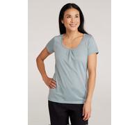 Mountain Warehouse 'Agra' Womens T-Shirt UV Protection Quick Dry Casual Summer Tee Pale Green - Size 12 UK