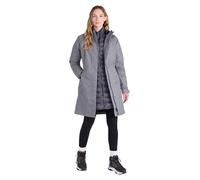 Mountain Warehouse Alaskan Womens 3 In 1 Long Jacket - Waterproof, Breathable, Adjustable Raincoat, Detachable Inner Coat & Taped Seams - Spring Summer, Outdoors Dark Grey Women's Size 10
