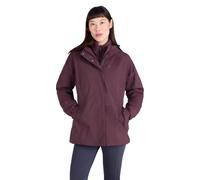 Mountain Warehouse Alaskan Womens 3 in 1 Short Jacket Dark Burgundy 8