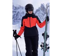 Mountain Warehouse Altitude Extreme Womens Padded Ski Jacket - Waterproof, Breathable, Taped Seams, Extra Ventilation - Best for Skiing, Sports, Walking Pink Women's Size 10