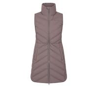 Mountain Warehouse Anmore Womens Padded Gilet - Water-Resistant Sleeveless Jacket with Padded Insulation - Autumn Winter, Camping, Outdoors, Travelling & Hiking Taupe Women's Size 12