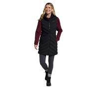 Mountain Warehouse Anmore Womens Padded Gilet - Water-Resistant Sleeveless Jacket with Padded Insulation - Autumn Winter, Camping, Outdoors, Travelling & Hiking Black Women's Size 8
