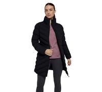 Mountain Warehouse Anmore Womens Padded Jacket - Thermal Tested -35 °C & Water-Resistant Long Coat with Pockets, Womens - Autumn Winter Outdoors, Travelling & Hiking Black Women's Size 12