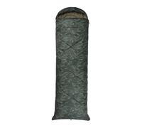 Mountain Warehouse Apex Camo Square Midseason Sleeping Bag Dark Khaki (One Size)