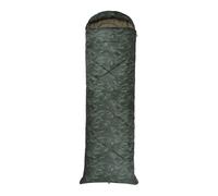 Mountain Warehouse Apex Camo Square Midseason Sleeping Bag - Dark Khaki - One Size