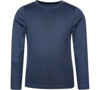 Mountain Warehouse Aqua Kids Swimming Long Sleeve T-Shirt - Lightweight & Quick Drying Swim Shirt with UV Protect, Boys & Girls - Spring Summer, Water Sports Navy Kids Size 11-12 Years