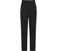 Mountain Warehouse Arctic Thermal Womens Trousers - Fleece Lined Pants, Stretch, Many Pockets, Cosy Ladies Bottoms, Warm - for Walking, Camping, Hiking Black (Short) Women's Size 8