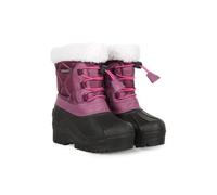 Mountain Warehouse Arctic Junior Adaptive Snow Boots | Boys & Girls Durable & Waterproof Footwear with Soft Faux Fur for Comfort, Fleece Lined for Warmth, For Winter, Walking