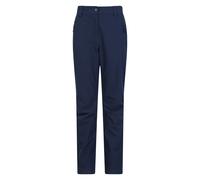 Mountain Warehouse Arctic II Womens Thermal Fleece Lined Trousers - Short Length - Navy - Navy - Size: 18