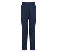 Mountain Warehouse Arctic Thermal Womens Trousers - Fleece Lined Pants, Stretch, Many Pockets, Cosy Ladies Bottoms, Warm - for Walking, Camping, Hiking Navy (Short) Women's Size 10
