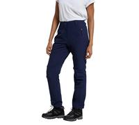 Mountain Warehouse Arctic Thermal Womens Trousers - Fleece Lined Pants, Stretch, Many Pockets, Inner Waistband Ladies Bottoms, Warm - for Walking, Camping, Hiking Navy Women's Size 6
