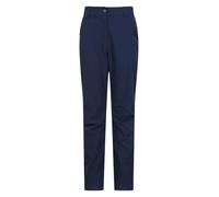 Mountain Warehouse Arctic Thermal Womens Trousers - Fleece Lined Pants, Stretch, Many Pockets, Cosy Ladies Bottoms, Warm - for Walking, Camping, Hiking Navy (Short) Women's Size 8