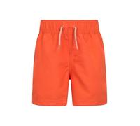 Mountain Warehouse Aruba Kids Swim Shorts - Lightweight Girls Beach Shorts, Mesh Lined Boys Shorts, Childrens Elastic Waist Pants - Spring Summer, Holidays Bright Orange Teen Size 13 Years