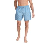 Mountain Warehouse Aruba Printed Mens Swim Shorts - Lightweight Swimming Trunks, Internal Mesh Short Trousers, UV Protect Board Shorts - for Beach, Pool, Surfing Pale Green (Printed) 3XL