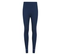 Mountain Warehouse Asgard Merino Womens Thermal Pants - Warm & Cosy Quick Dry Ladies Leggings, Quick Wicking Baselayers - Winter Camping, Outdoors, Travelling & Hiking Navy Women's Size 12