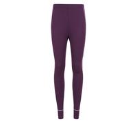 Mountain Warehouse Asgard Merino Womens Thermal Pants - Warm & Cosy Quick Dry Ladies Leggings, Quick Wicking Baselayers - Winter Camping, Outdoors, Travelling & Hiking Purple Women's Size 10