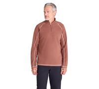 Mountain Warehouse Ashbourne Mens Fleece Jumper Brown XXL