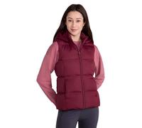 Mountain Warehouse Astral Womens Padded Gilet - Water Resistant Ladies Bodywarmer, Detachable Hood Vest, Microfibre Insulation - Spring Summer, Outdoors, Sports