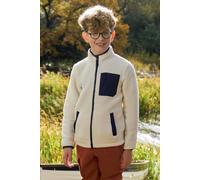 Mountain Warehouse Atlas Kids Zip Borg Fleece - Beige