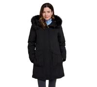 Mountain Warehouse Aurora Womens Down Jacket - Waterproof & Breathable Ladies Puffer Coat with Taped Seams & Down Proof Lining - For Spring Summer, Camping Black 12